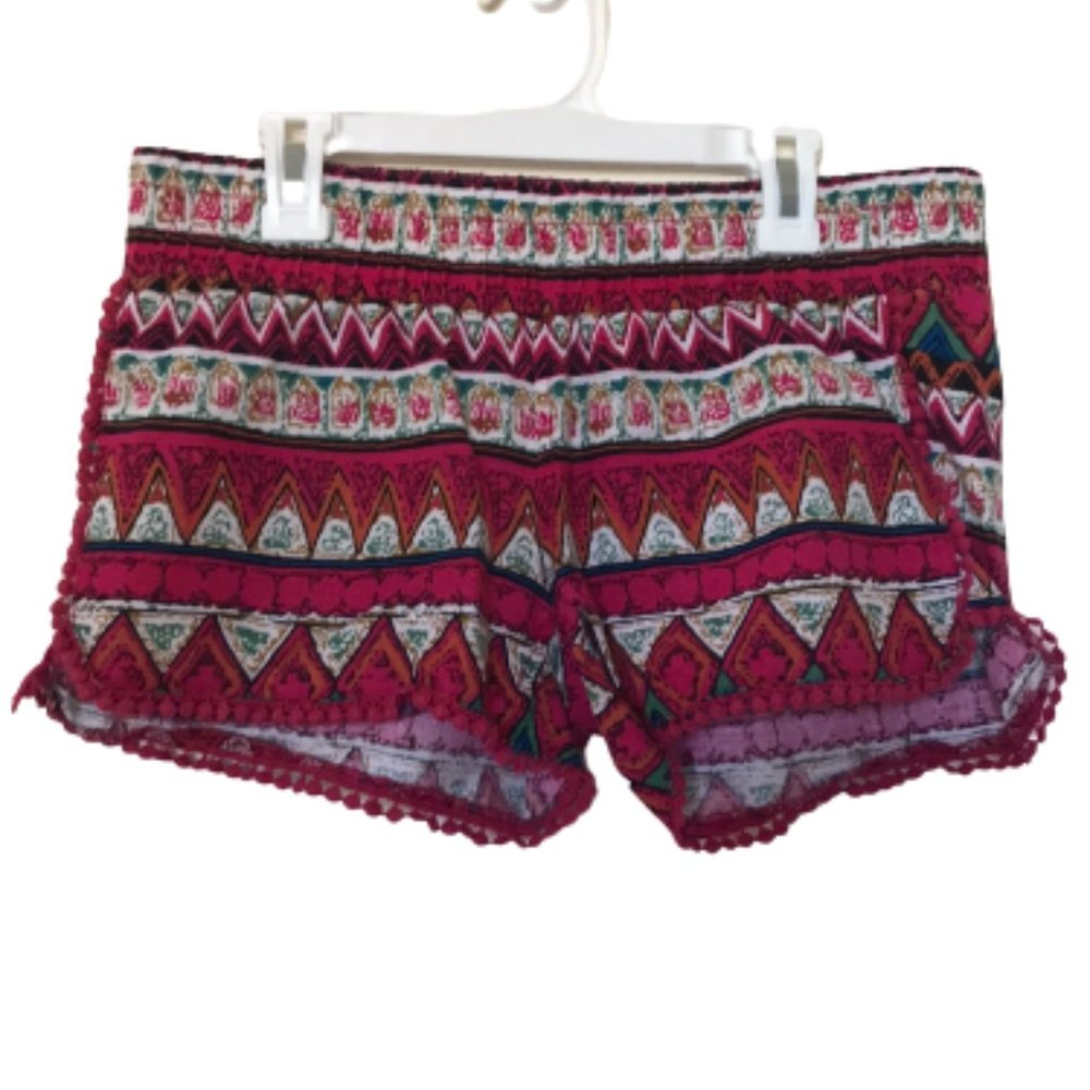 Tribal Print Shorts by Tinseltown Size XS